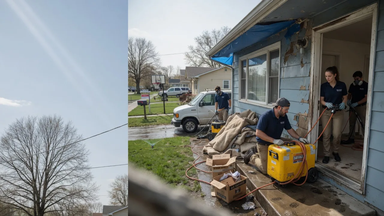 Basement Flood Cleanup in De Kalb, TX near me